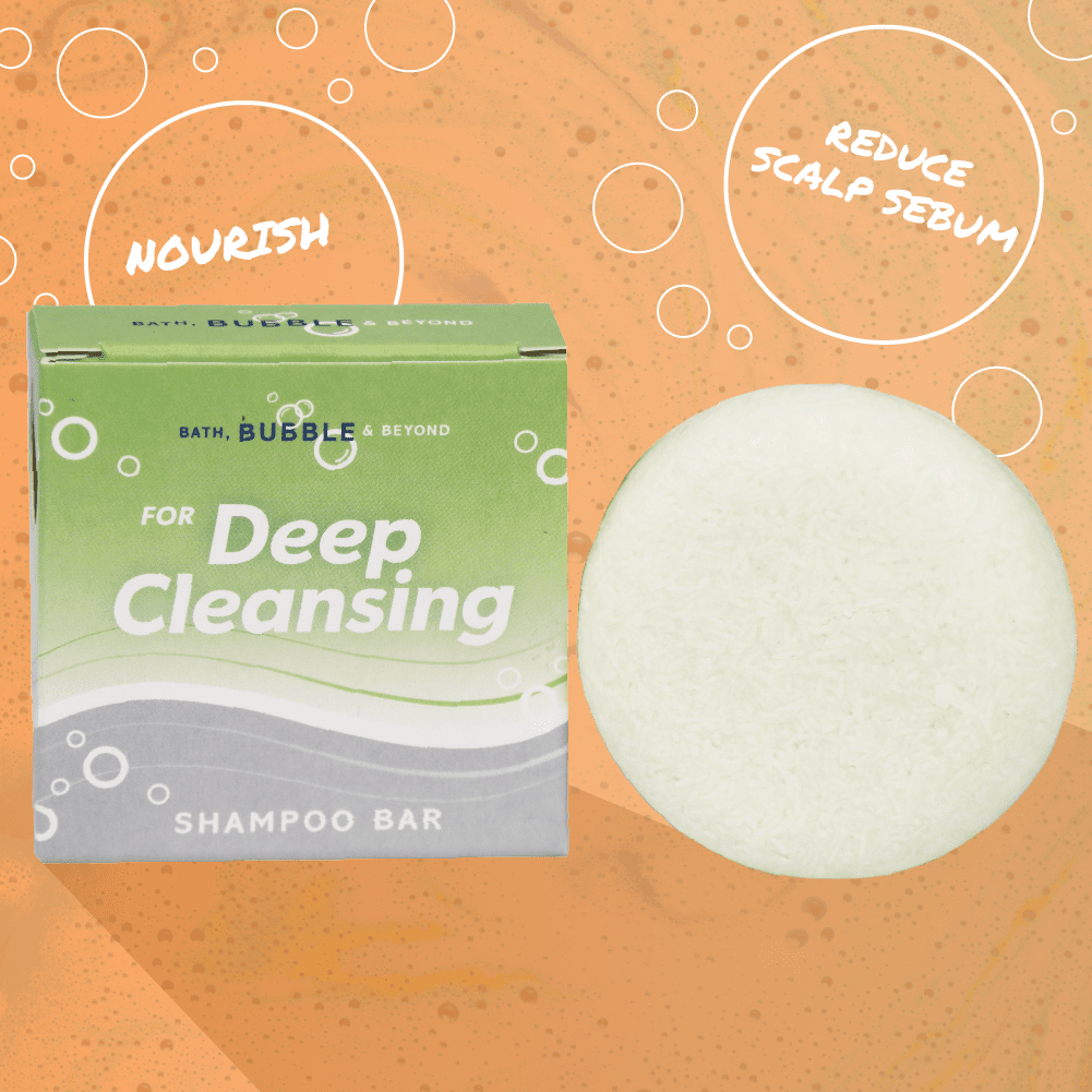 Deep Cleansing Shampoo Bar Bath Bubble and Beyond